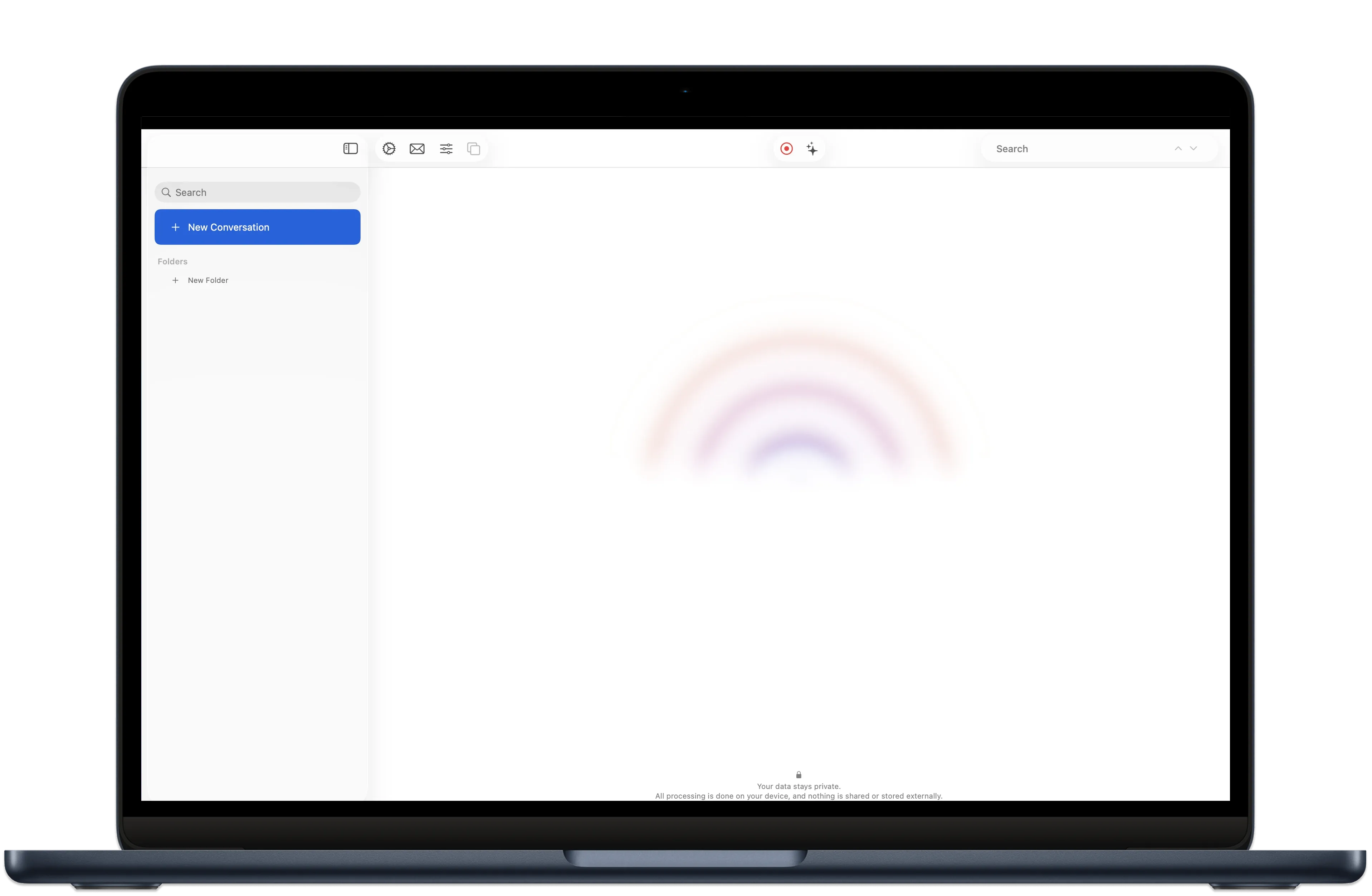 Main screen